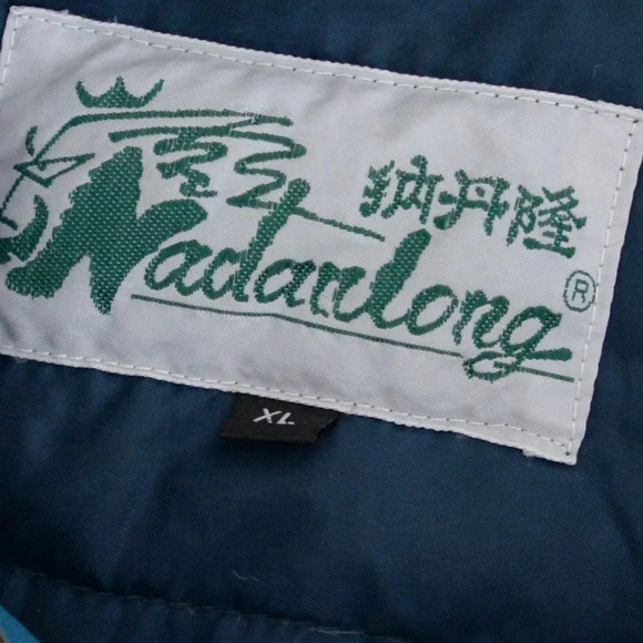 Vintage Nadarlong Deep Teal Winter Jacket Y2K  ~XLarge - Picture 6 of 13